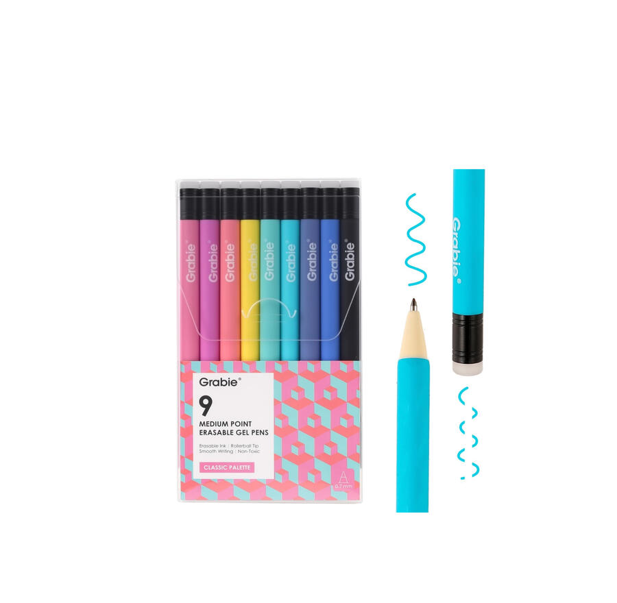 gel erase pens Grabie Erasable Gel Pens